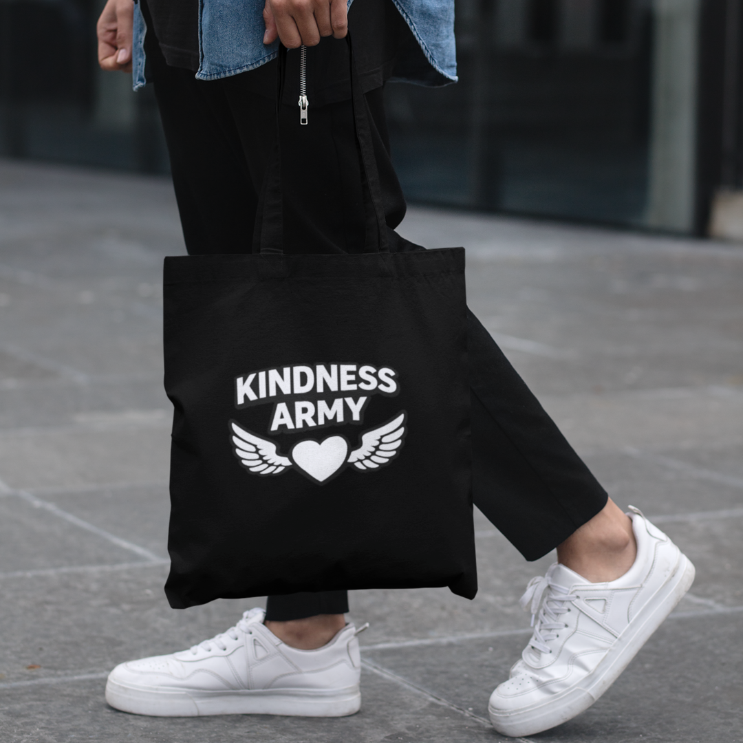 Kindness Army Tote Bag
