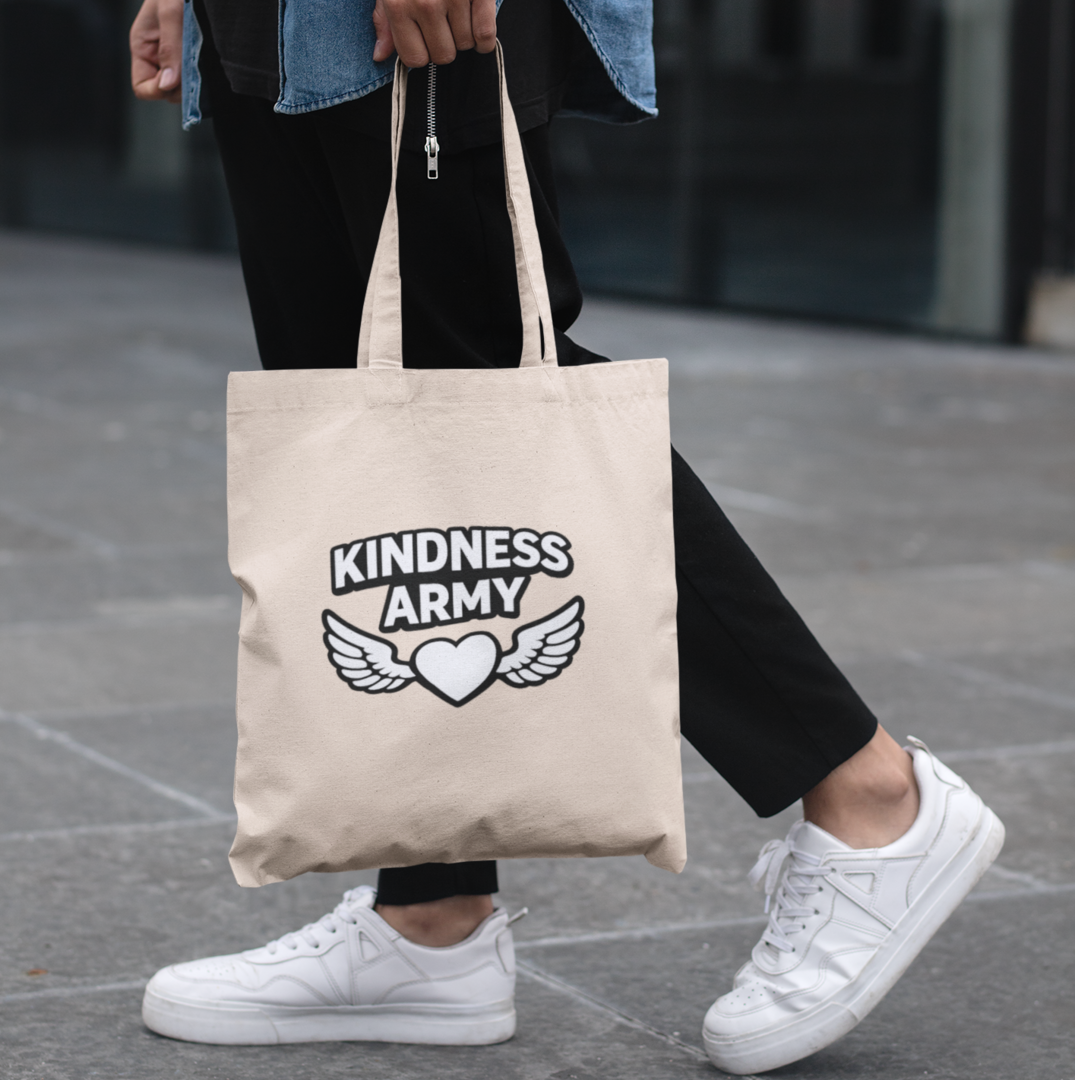 Kindness Army Tote Bag
